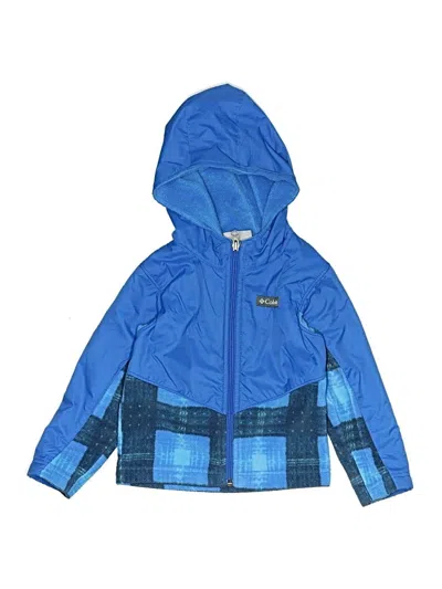 Pre-owned Columbia Kids' Jacket In Blue