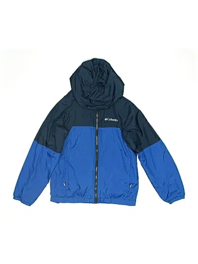 Pre-owned Columbia Kids' Jacket In Blue