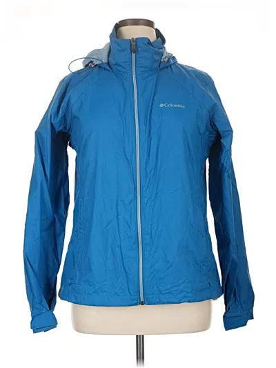 Pre-owned Columbia Jacket In Blue