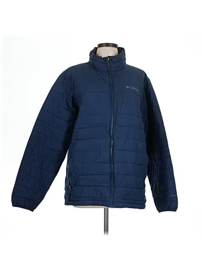 Pre-owned Columbia Jacket In Blue