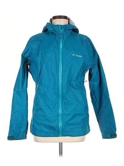 Pre-owned Columbia Jacket In Blue