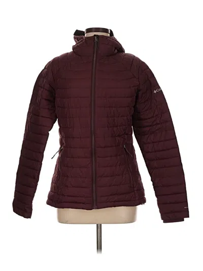 Pre-owned Columbia Jacket In Burgundy