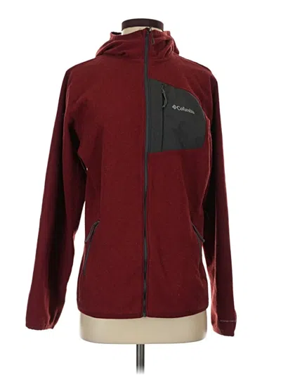 Pre-owned Columbia Jacket In Burgundy