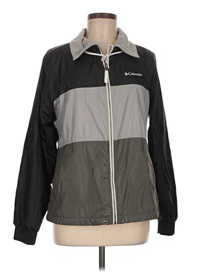 Pre-owned Columbia Jacket In Gray