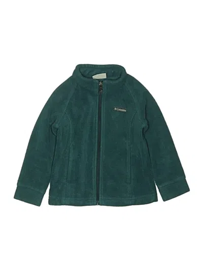 Pre-owned Columbia Kids' Jacket In Green