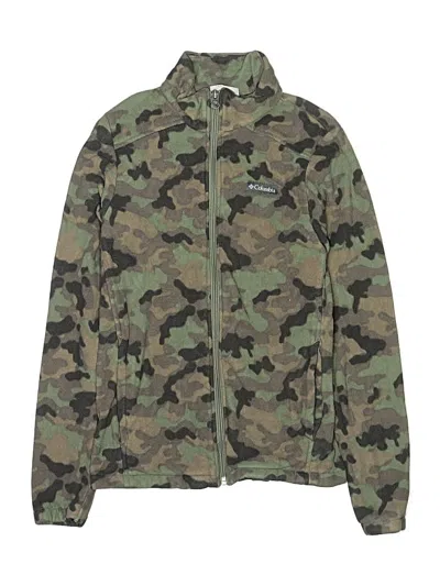 Pre-owned Columbia Kids' Jacket In Green