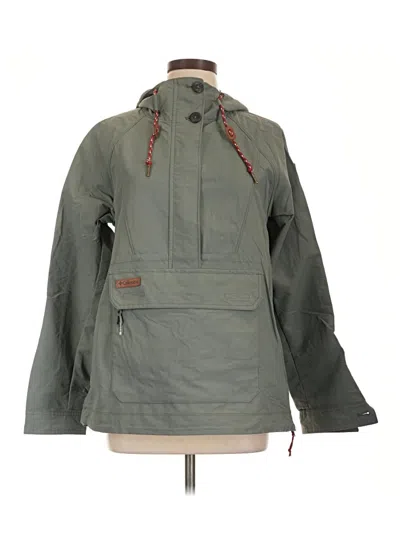 Pre-owned Columbia Jacket In Green