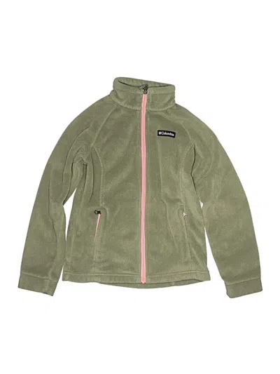Pre-owned Columbia Kids' Jacket In Green