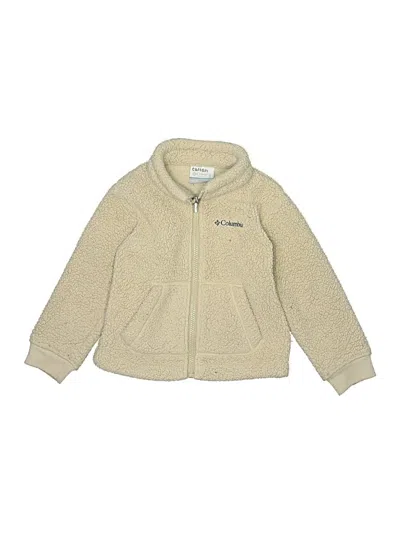 Pre-owned Columbia Kids' Jacket In Ivory