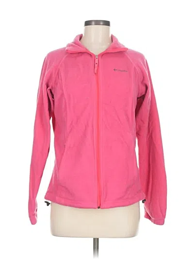 Pre-owned Columbia Jacket In Pink
