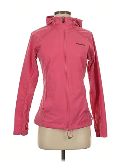 Pre-owned Columbia Jacket In Pink