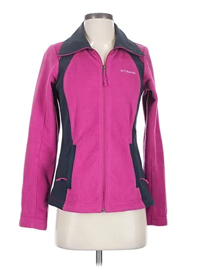 Pre-owned Columbia Jacket In Pink