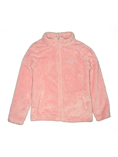 Pre-owned Columbia Kids' Jacket In Pink