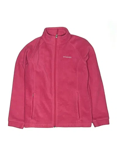 Pre-owned Columbia Kids' Jacket In Pink