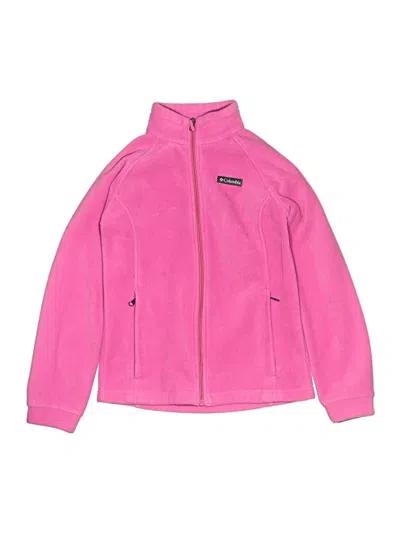 Pre-owned Columbia Kids' Jacket In Pink