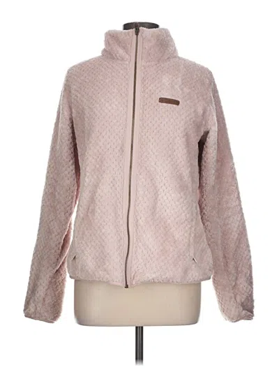 Pre-owned Columbia Jacket In Pink