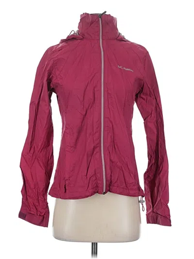 Pre-owned Columbia Jacket In Pink