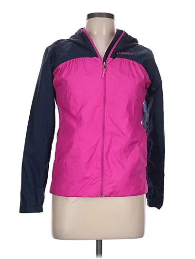 Pre-owned Columbia Jacket In Pink