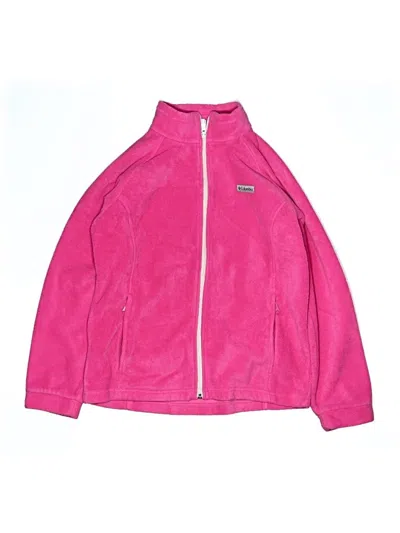 Pre-owned Columbia Kids' Jacket In Pink