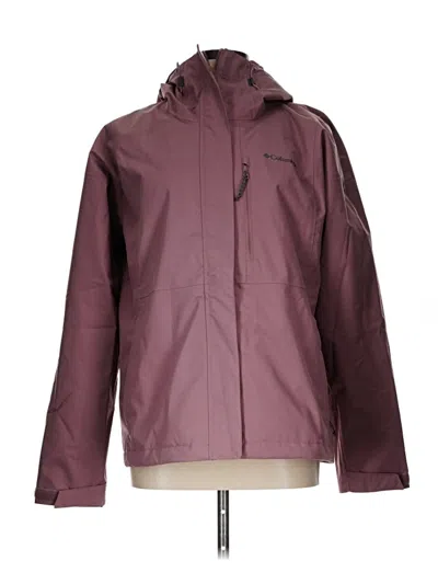 Pre-owned Columbia Jacket In Pink