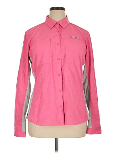 Pre-owned Columbia Jacket In Pink