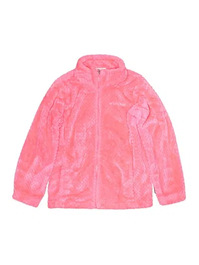 Pre-owned Columbia Kids' Jacket In Pink