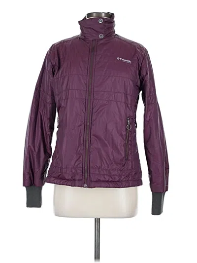 Pre-owned Columbia Jacket In Purple