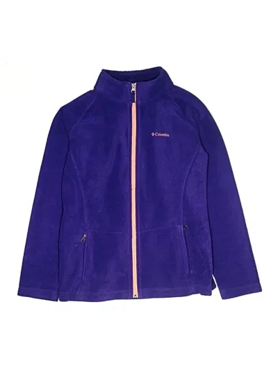 Pre-owned Columbia Kids' Jacket In Purple