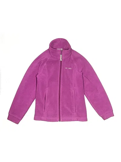 Pre-owned Columbia Kids' Jacket In Purple