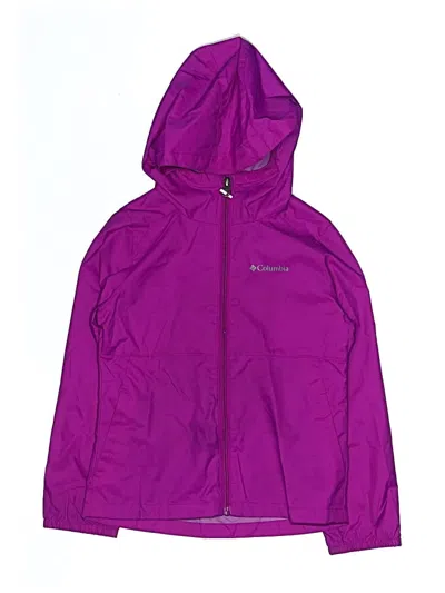 Pre-owned Columbia Kids' Jacket In Purple