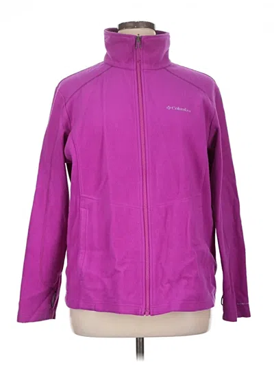 Pre-owned Columbia Jacket In Purple