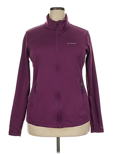 Pre-owned Columbia Jacket In Purple