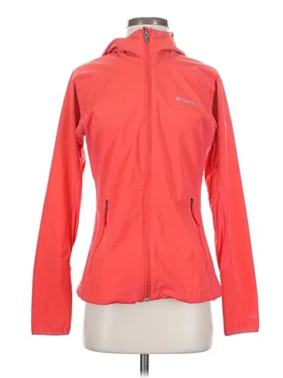 Pre-owned Columbia Jacket In Red