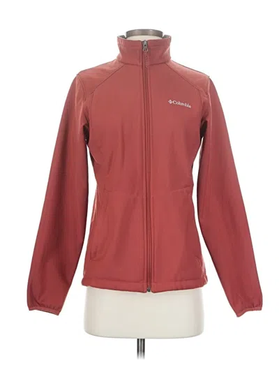 Pre-owned Columbia Jacket In Red
