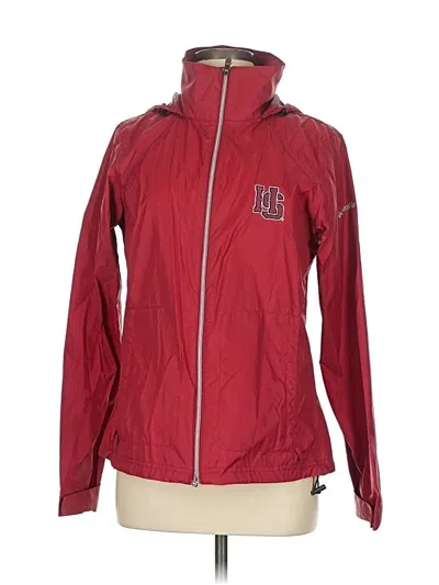 Pre-owned Columbia Jacket In Red