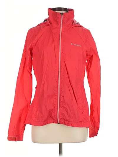 Pre-owned Columbia Jacket In Red