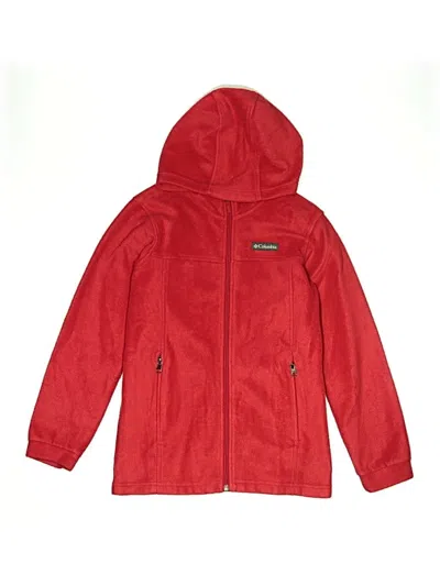 Pre-owned Columbia Kids' Jacket In Red