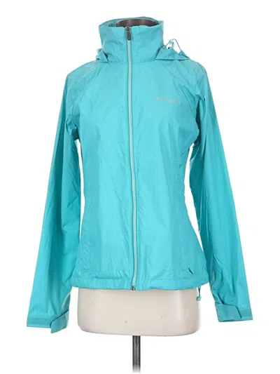 Pre-owned Columbia Jacket In Teal