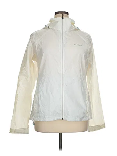 Pre-owned Columbia Jacket In White