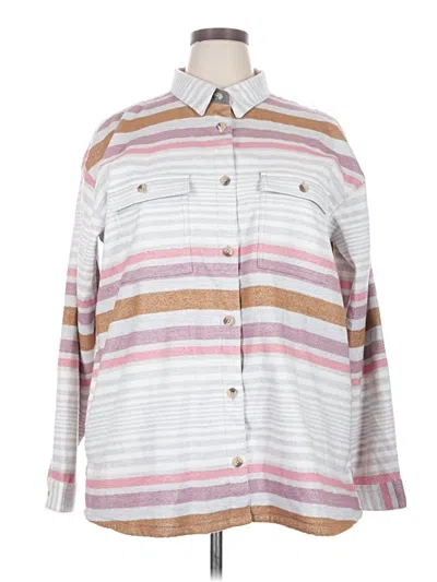 Pre-owned Columbia Jacket In White