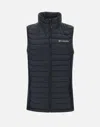 Columbia Turtleneck Vest In Black