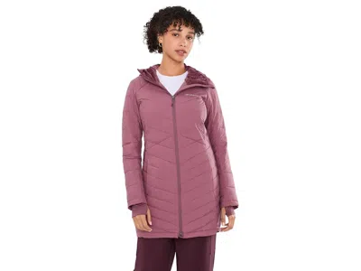 Columbia Joy Peak Ii Mid Jacket Women's Coat Antique Mauve: Xl In Pink