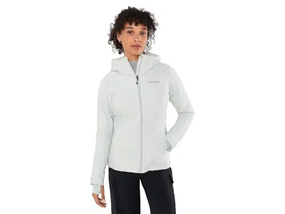 Columbia Joy Peaktm Ii Hooded Jacket Women's Clothing Tea Light: Lg, Polyester In Pattern