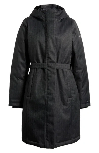 Columbia Juniper Ridge™ Ii 650 Fill Power Down Jacket In Black Herringbone