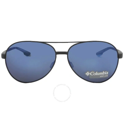 Columbia Katchor Mr Blue Pilot Unisex Sunglasses C103sm 003 59 In Black / Blue