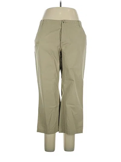Pre-owned Columbia Khaki Pant In Green