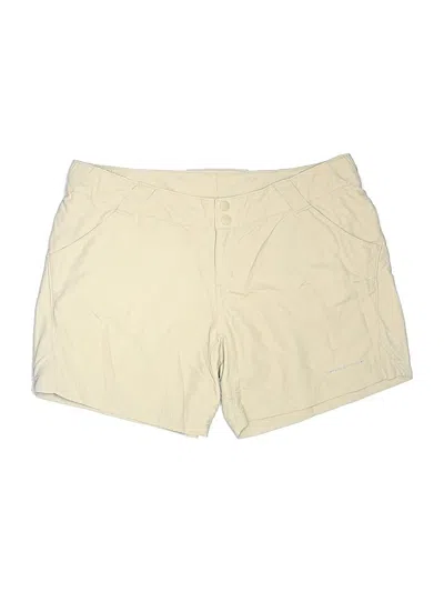 Pre-owned Columbia Khaki Shorts In Brown