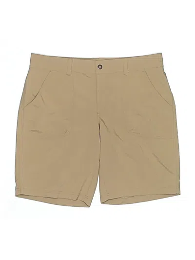 Pre-owned Columbia Khaki Shorts In Brown