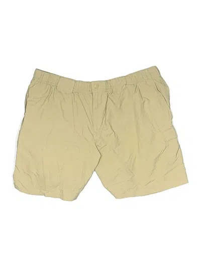 Pre-owned Columbia Khaki Shorts In Brown