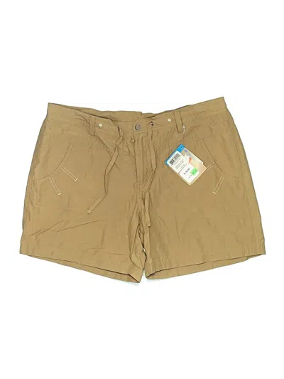 Columbia Khaki Shorts In Brown